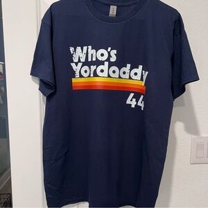 Houston Astros tshirt size large